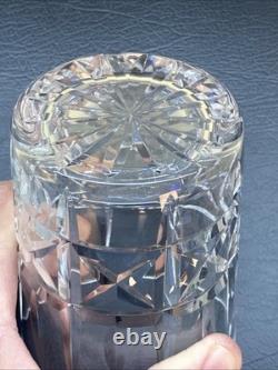 Waterford Crystal Kylemore Double Old Fashioned Glass 4 3/8 Set of 4 Withstorage