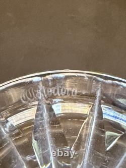 Waterford Crystal LISMORE 2 Double Old Fashioned Whiskey Glasses Ireland