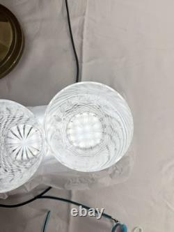 Waterford Crystal LISMORE 2 Double Old Fashioned Whiskey Glasses Ireland