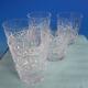 Waterford Crystal Lismore 5 Double Old Fashioned Tumblers Glasses