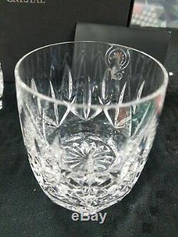 Waterford Crystal Lismore 9 oz Tumbler / Double Old Fashioned Set of 4