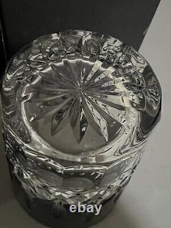 Waterford Crystal Lismore Black Double Old Fashioned Glasses Set of 2 New