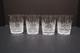 Waterford Crystal Lismore DOF Double Old Fashioned Glasses Set of 4 Tumblers VTG