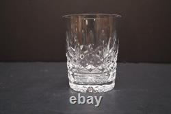 Waterford Crystal Lismore DOF Double Old Fashioned Glasses Set of 4 Tumblers VTG