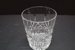 Waterford Crystal Lismore DOF Double Old Fashioned Glasses Set of 4 Tumblers VTG