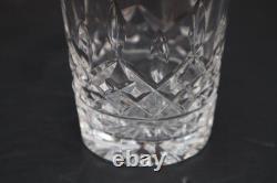 Waterford Crystal Lismore DOF Double Old Fashioned Glasses Set of 4 Tumblers VTG
