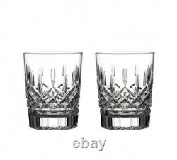 Waterford Crystal Lismore Double Old Fashioned 12 oz. Set of 2