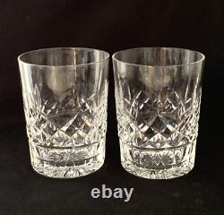 Waterford Crystal Lismore Double Old Fashioned Glass 4 3/8 Made in Ireland