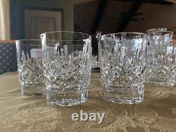 Waterford Crystal Lismore Double Old Fashioned Glasses 10 oz -Set of 6 Glasses