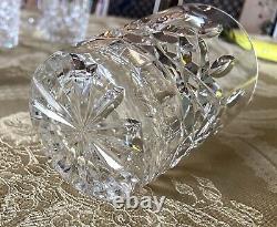 Waterford Crystal Lismore Double Old Fashioned Glasses 10 oz -Set of 6 Glasses