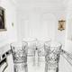 Waterford Crystal Lismore Double Old Fashioned Glasses 12 Oz Signed Set 4