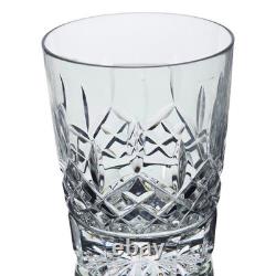 Waterford Crystal Lismore Double Old Fashioned Glasses 12 Oz Signed Set 4
