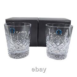 Waterford Crystal Lismore Double Old Fashioned Set of 2 NIB