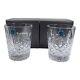 Waterford Crystal Lismore Double Old Fashioned Set of 2 NIB
