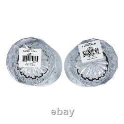 Waterford Crystal Lismore Double Old Fashioned Set of 2 NIB