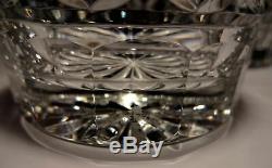 Waterford Crystal Lismore Double Old Fashioned Tumbler Glasses 4 3/8