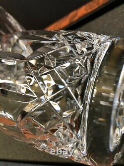 Waterford Crystal Lismore Double Old Fashioned Tumblers/Glasses 12 oz. Set of 2