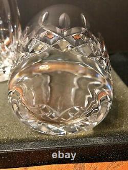 Waterford Crystal Lismore Double Old Fashioned Tumblers/Glasses 12 oz. Set of 2