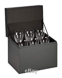 Waterford Crystal Lismore Essence Double Old Fashioned Glasses Set of 6