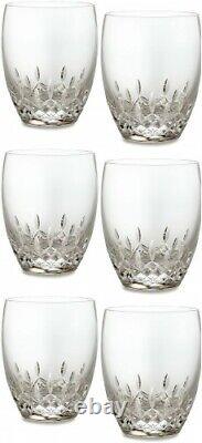 Waterford Crystal Lismore Essence Double Old Fashioned Glasses set 6 Boxe#156435
