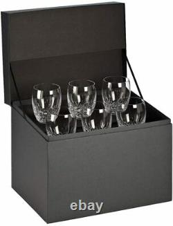 Waterford Crystal Lismore Essence Double Old Fashioned Glasses set of 6 #156435