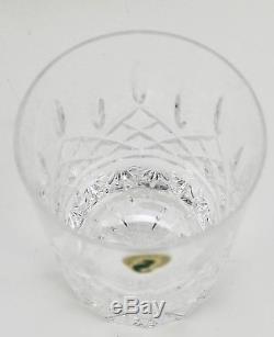 Waterford Crystal Lismore Essence Double Old Fashioned Pair of Glasses NIB