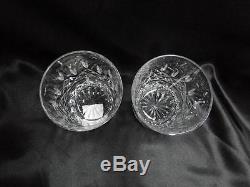 Waterford Crystal Lismore NEW Pair Double Old Fashioned, Box, FREE Gift Wrap