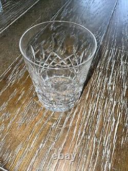 Waterford Crystal Lismore Pattern Double Old Fashioned Set of 4