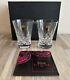 Waterford Crystal Lismore Pops Double Old Fashioned Glasses Set of 2 BNIB
