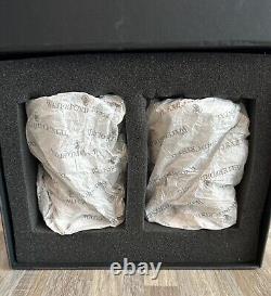 Waterford Crystal Lismore Pops Double Old Fashioned Glasses Set of 2 BNIB