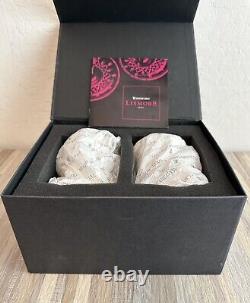 Waterford Crystal Lismore Pops Double Old Fashioned Glasses Set of 2 BNIB