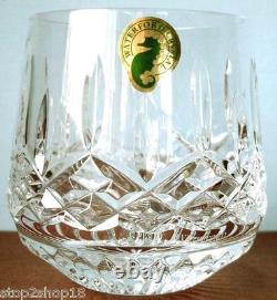 Waterford Crystal Lismore Roly Poly Tumbler (1) Double Old Fashioned New No Box