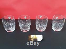 Waterford Crystal Lismore Traditions Double Old Fashioned Set of Four