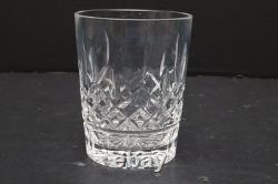 Waterford Crystal Lismore VTG DOF Double Old Fashioned Glasses Set of 4 Tumblers