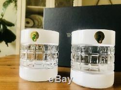 Waterford Crystal London White Double Old Fashioned DOF 12 oz Set of 2 NEW