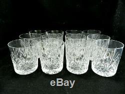 Waterford Crystal Marquis Brookside 12 Double Old Fashioned Glasses, 3 5/8