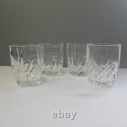 Waterford Crystal Marquis Brookside Double Old Fashioned Set Of 4 Whiskey Glass