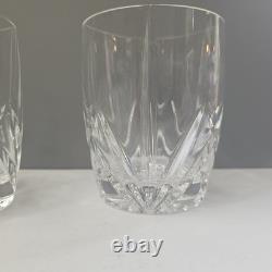 Waterford Crystal Marquis Brookside Double Old Fashioned Set Of 4 Whiskey Glass