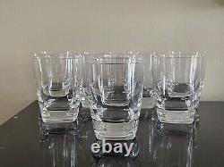 Waterford Crystal Metra Pattern Set of 8 Double Old Fashioned Glasses