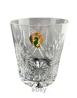 Waterford Crystal Millennium 5 Toast Double Old Fashioned Glass Set Of 2 In Box