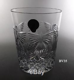 Waterford Crystal Millennium Double Old Fashioned Glass- Peace -2 New In Box