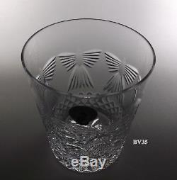 Waterford Crystal Millennium Double Old Fashioned Glass- Peace -2 New In Box