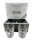 Waterford Crystal Millennium Love Double Old Fashioned Glasses Set Of 2 In Box