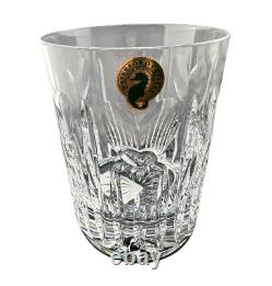 Waterford Crystal Millennium Love Double Old Fashioned Glasses Set Of 2 In Box