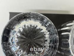 Waterford Crystal Millennium Love Double Old Fashioned Glasses Set of 2 in Box