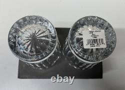 Waterford Crystal Millennium Love Double Old Fashioned Glasses Set of 2 in Box