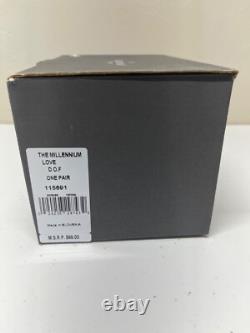 Waterford Crystal Millennium Love Double Old Fashioned Glasses Set of 2 in Box