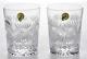 Waterford Crystal Millennium Prosperity Double Old Fashion Glasses Set of 2