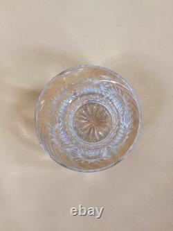 Waterford Crystal Millennium Prosperity Double Old Fashioned Glasses Pair