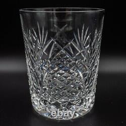 Waterford Crystal Mooncoin Double Old Fashioned Tumbler Glass 4 3/8 FREE SHIP